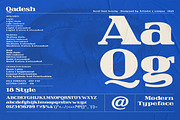 Qadesh - Serif font family, a Serif Font by Artistic & Unique (Thumbnail 2 of 15)