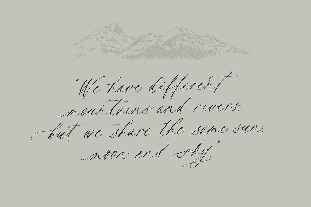 Deuxieme Script Font, a Script Font by Courtney Rose Design (Photo 3 of 14)