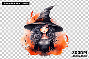 Halloween Witch Sublimation Bundle, a Seasonal Illustration by Creative Arslan (Thumbnail 11 of 11)