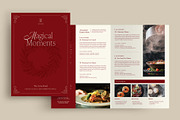 Christmas Dinner Mini Brochure, a Brochure Template by BrandPacks (Thumbnail 3 of 6)