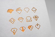 32 Brilliant Diamond Logo Templates, a Templates & Theme by Brandspark (Thumbnail 11 of 11)