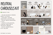 400 Instagram Carousel Kit Templates, a Templates & Theme by wekreatif (Thumbnail 3 of 4)