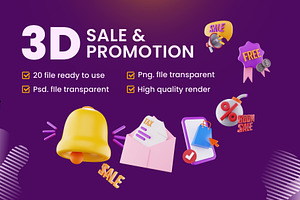 Sale & Promotion 3D Collection