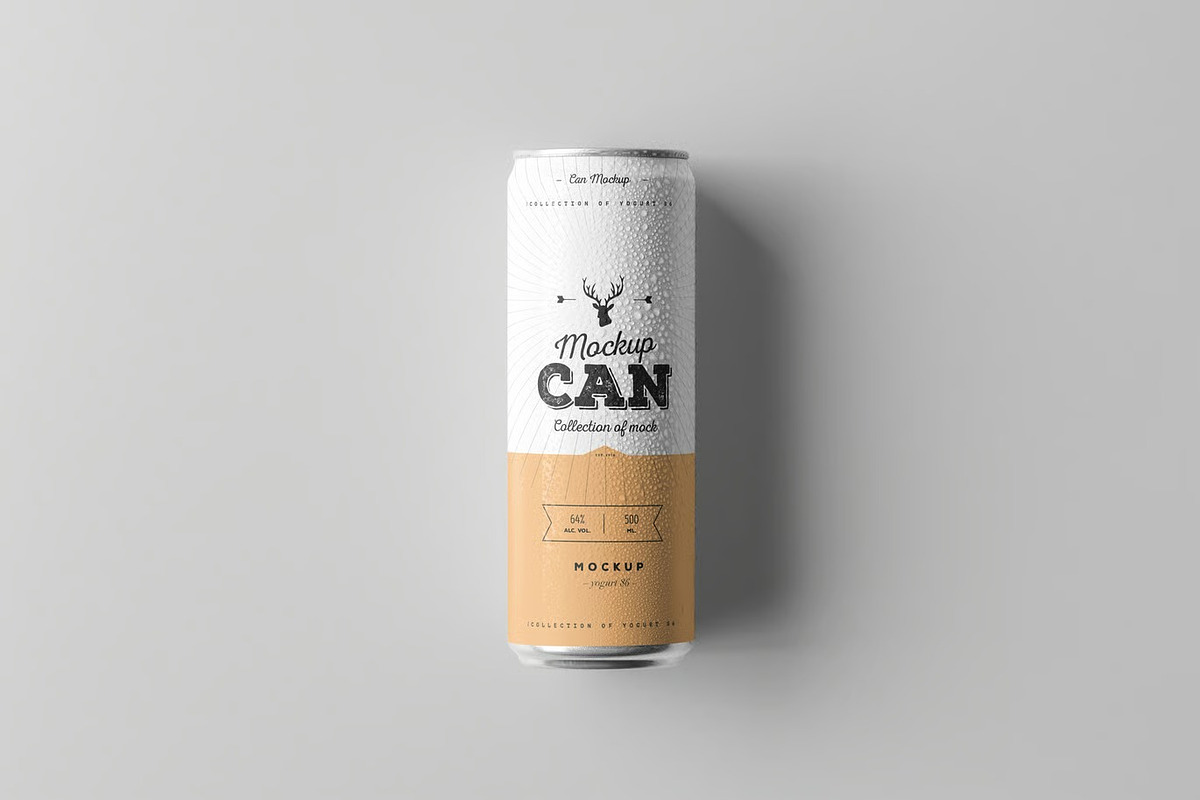 Can Mockup, an Advertising Mockup by DesignRushMarket (Photo 13 of 14)