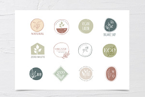 The Herbal Shop, Premade Logos