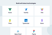 Flexy Vuejs Admin Dashboard Template, a Vue Template by WrapPixel (Thumbnail 7 of 7)