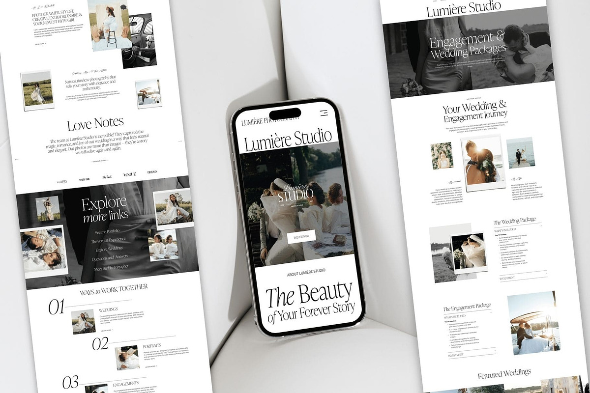 Squarespace Photography Template, a Squarespace Template by Presentibox (Photo 5 of 11)