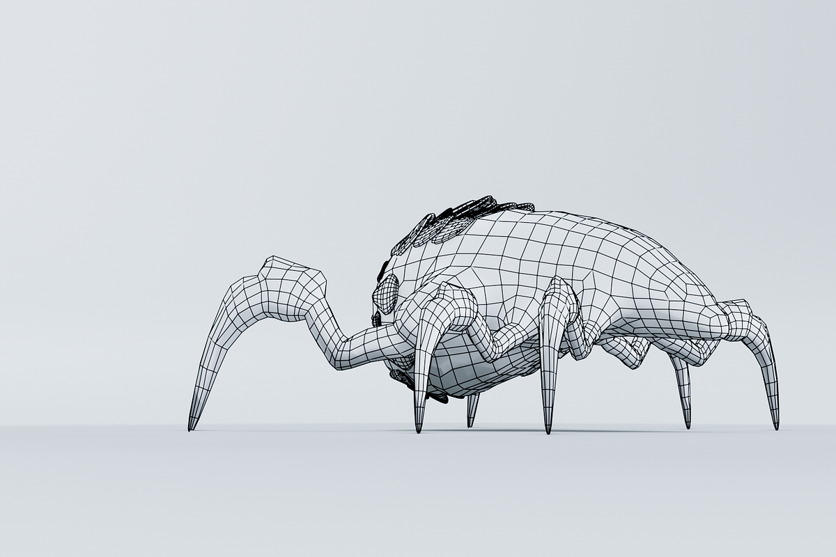 Monster Bug, a Characters & Person 3D Model by NojskaAksjon (Photo 20 of 22)