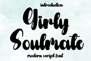 Girly Soulmate, a Handwritten Font by FreshTypeINK (Thumbnail 1 of 8)