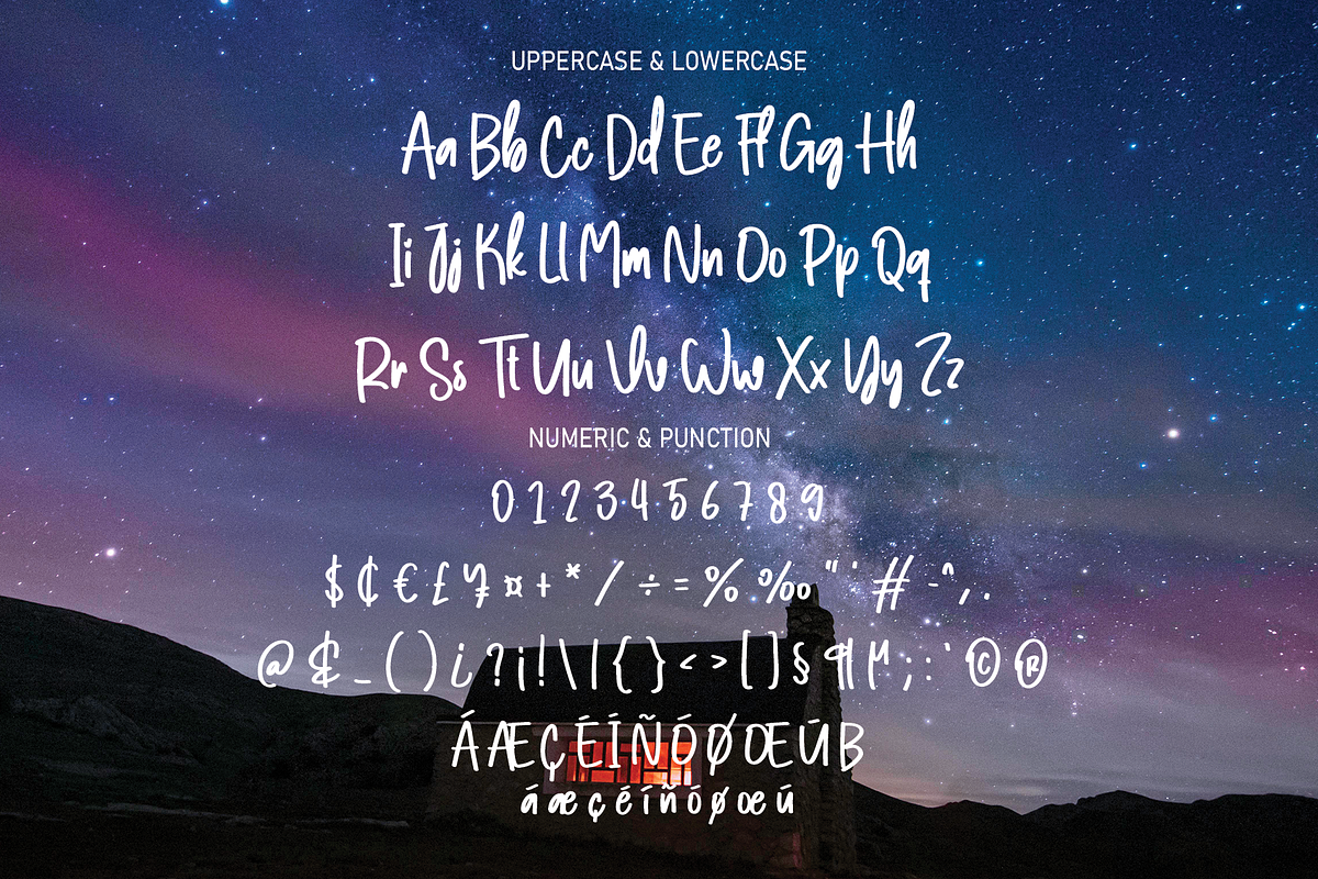 Nighthome | Script Font, a Script Font by Scratchones (Photo 8 of 8)