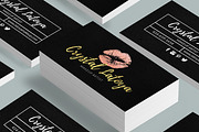 Makeup Artist Business Card Template, a Business Card Template by Design Dock (Thumbnail 1 of 4)