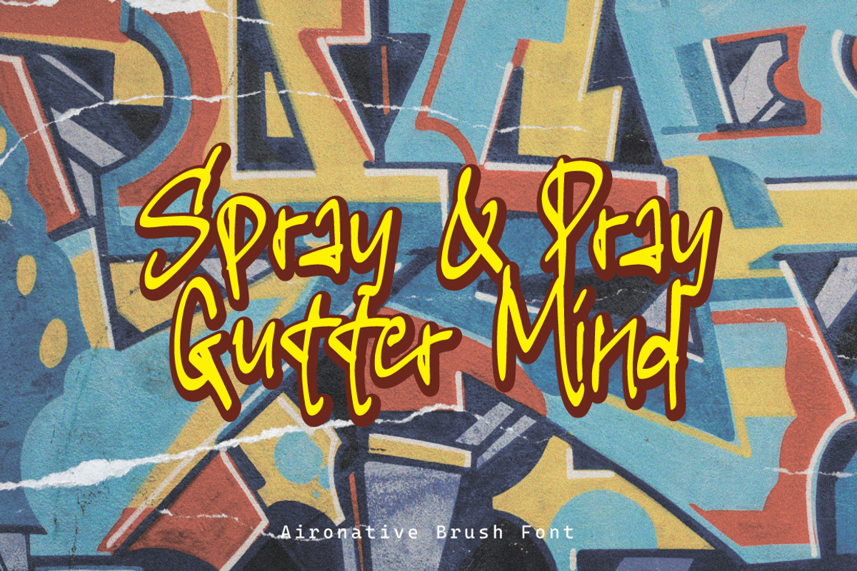 Aironative - Freestyle Brush Font, a Handwritten Font by tebaltipislab (Photo 6 of 13)