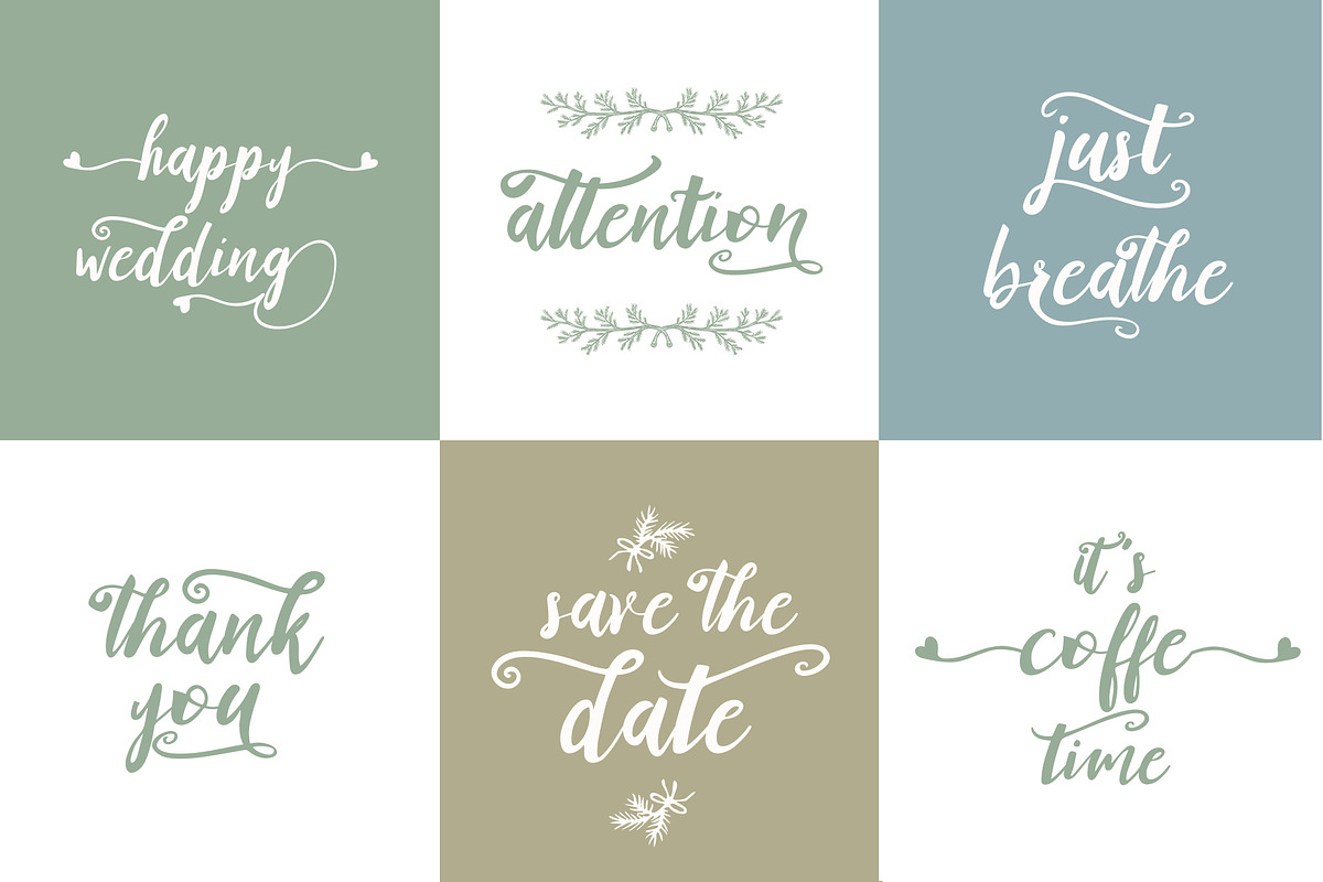 Kity Katrina Script Font preview 5