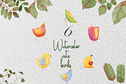 Birds&Flowers designer toolkit, an Illustration by Xenia_Art (Thumbnail 5 of 8)
