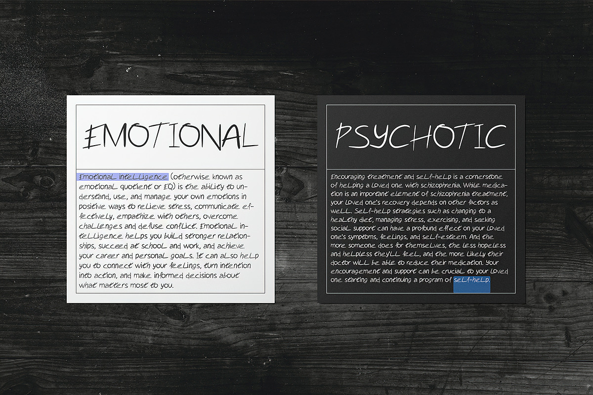 COFUL - expressive fast font, a Handwritten Font by CHIMERA (Photo 5 of 9)
