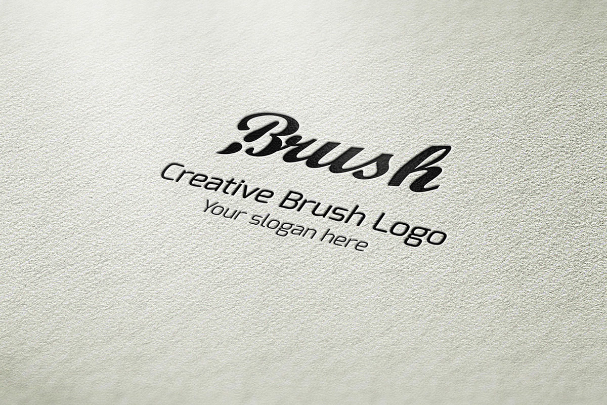 Creative Brush Logo, a Branding & Logo Template by BdThemes (Photo 1 of 4)