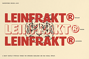 Leinfrakt - Heavy Display Sans, a Sans Serif Font by Shapespired Design (Thumbnail 8 of 16)