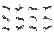 Free Jumping Horses, an Animal Illustration by Naurider (Thumbnail 2 of 4)