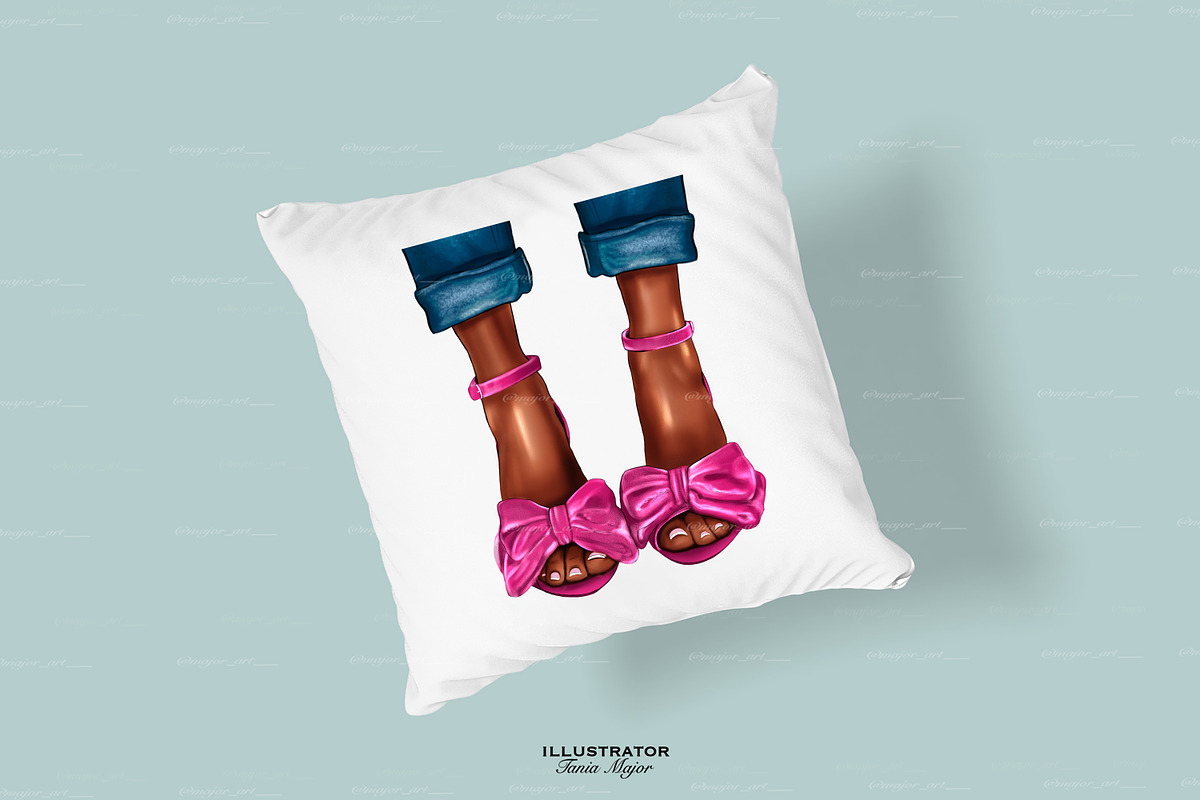 Fashion Shoes clip art, an Illustration by MajorArtTm (Photo 4 of 4)