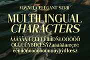 Masnela - Elegant Serif Font, a Serif Font by Shakira Studio (Thumbnail 8 of 10)