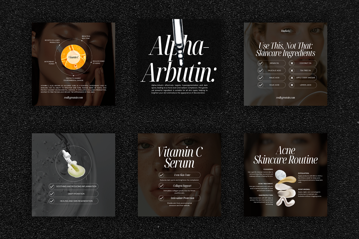 Aesthetic Beauty Instagram Template, a Social Media Template by Xenié Creative (Photo 5 of 10)