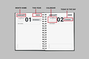Ultimate Planner Bundle/ Yearly plan, a Stationery Template by Design Zone (Thumbnail 3 of 9)