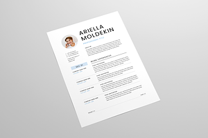 Resume MS Word & Indesign