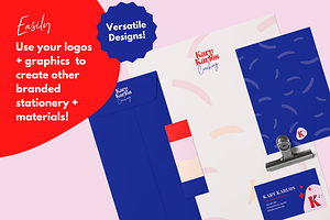 Retro Canva Logo & Brand Kit Bundle