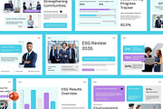 Modern ESG Corporate Report, a Presentation Template by Claymoon Lab (Thumbnail 2 of 7)
