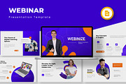 Webinar Presentation Google Slides, a Presentation Template by Premast (Thumbnail 1 of 3)