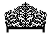 Luxury Ornamental Headboard, an Object Graphic by hafijul (Thumbnail 2 of 4)