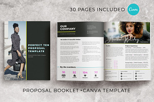 Canva Proposal Template Perfect Ten