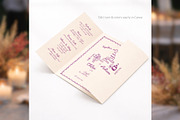 Gatefold Invitation Template bd003, an Invitation Template by TyphoonStudio (Thumbnail 6 of 9)