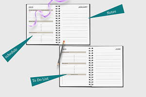 Editable Weekly Planner Bundle Pack