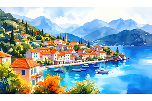 Charming Mediterranean coastal, a Holiday Photo by Igor Tichonow
