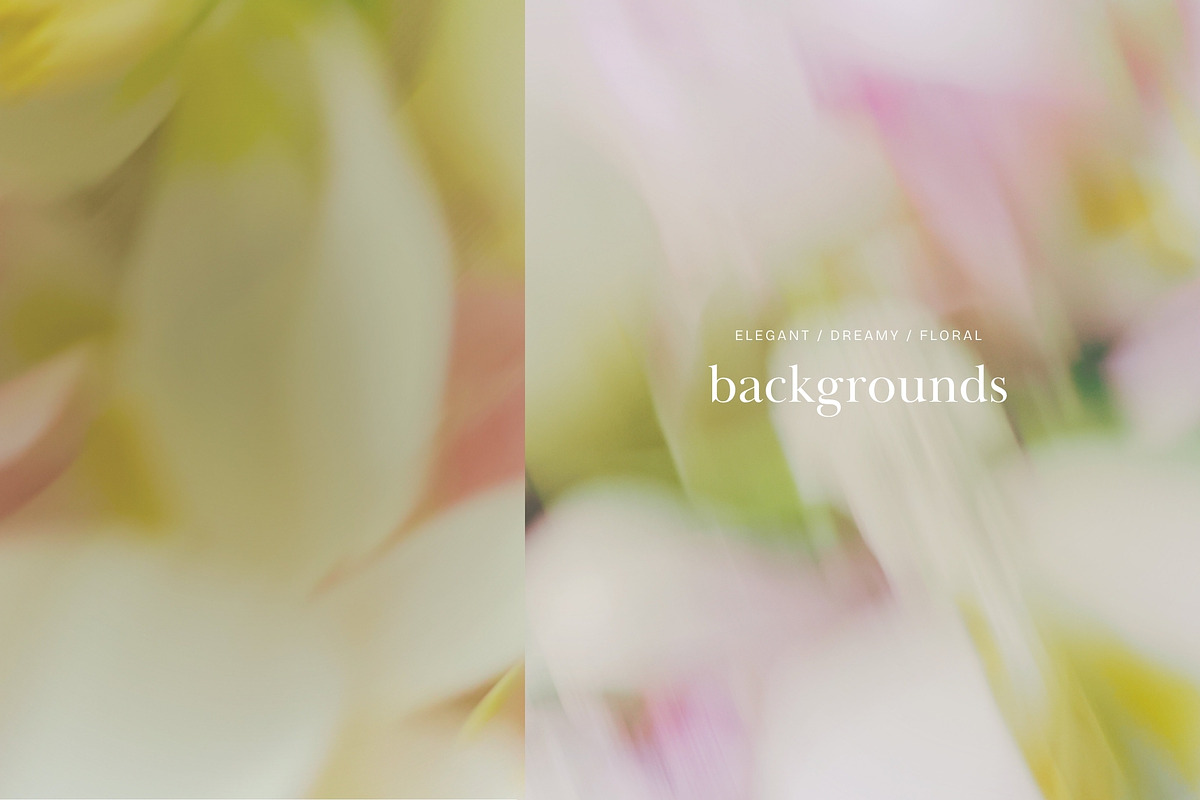Soft Floral Spring Blur Backgrounds, a Background Graphic by eclosque (Photo 25 of 48)