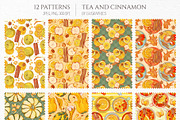 Tea and Cinnamon Collection, a Seasonal Illustration by GVGraphics (Thumbnail 6 of 15)