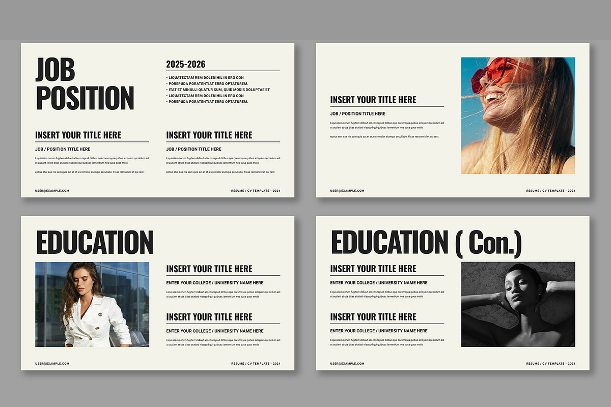Digital Resume Presentation, a Presentation Template by ContestDesign (Photo 3 of 5)