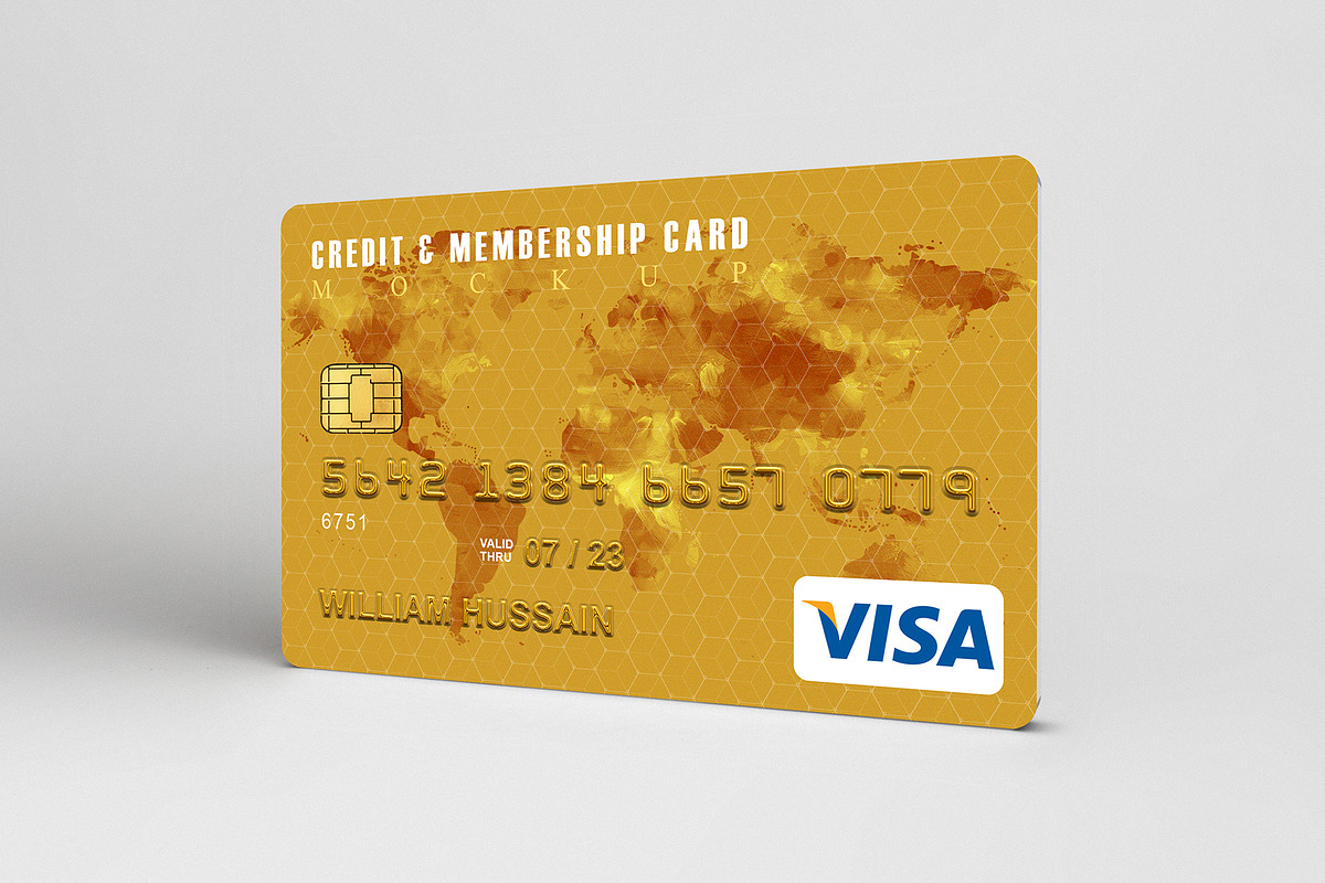 Credit Card Mockup, a Product Mockup by Honnum Graphic Art (Photo 4 of 14)