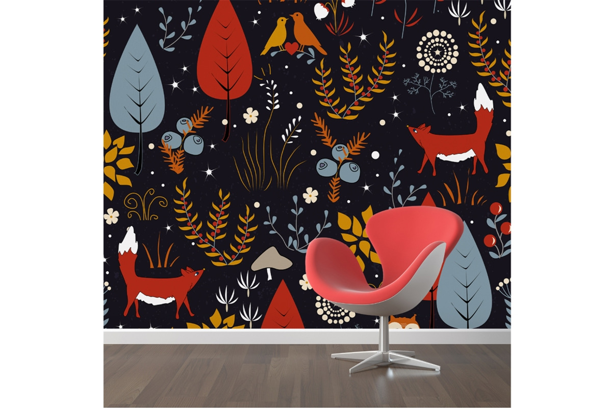 Forest Bundle. 12 Seamless Patterns, a Pattern Graphic by Toltemara