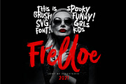 FRELLOE - SVG FONT, a Font by Olexstudio (Thumbnail 1 of 8)