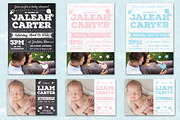 Chalk Baby Shower + Announcement, a Flyer Template by SkyvaraSupply (Thumbnail 1 of 4)