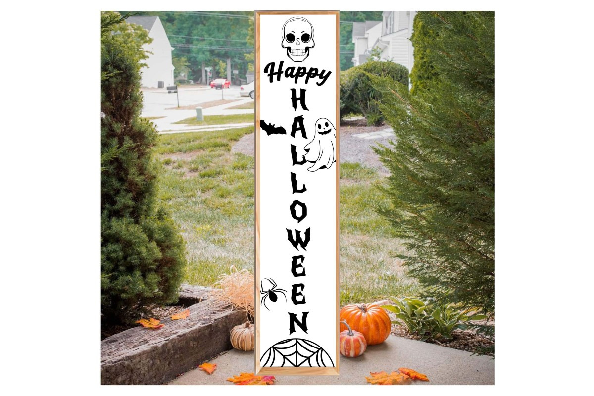 Halloween Porch Sign SVG PNG, an Object Graphic by Digi_Design_World (Photo 10 of 10)