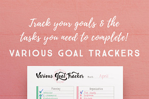 Plan Of Action & Goal Trackers