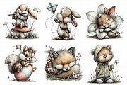 Whimsical Spring Animal Clipart, an Illustration by Daily.Designs (Thumbnail 8 of 8)