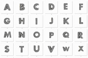 Stone - 3D Lettering + Font, a Font by MIIM (Thumbnail 4 of 5)