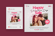 Valentine's Day Social Media Bundle, a Social Media Template by Saman Osama (Thumbnail 7 of 14)