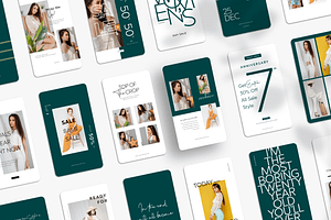 Fashionista II Instagram Templates