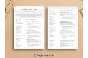 Word resume & cover letter template, a Resume Template by Climbwithelevator (Thumbnail 2 of 10)