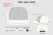 Hat Template - 6 Panel Hat, a Hat Mockup by Template Haven (Thumbnail 5 of 11)
